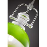 Jupiter 2071 - Luster na štapu PLATINO 1xE27/15W/230V zelena/sjajni hrom | Eponuda.com