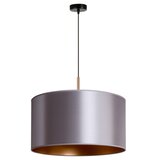  Duolla - Visilica na sajli CANNES 1xE27/15W/230V prečnik 45 cm srebrna/bakrena | Eponuda.com