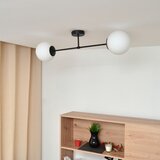  plafonski luster moon 2xE27/15W/230V crni | Eponuda.com