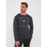 LC Waikiki Crew Neck Long Sleeve Men's Pajamas Top