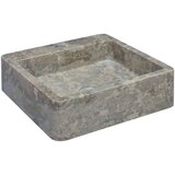  Umivaonik sivi 40 x 40 x 12 cm mramorni | shoptok.hr