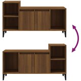 TV omarica rjav hrast 100x35x55 cm inženirski les, (20600753) | Shoptok.si