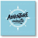  Motivaciona slika na platnu Adventure awaits_001 (moderne) | shoptok.hr