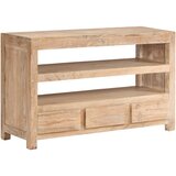 The Living Store TV omarica iz trdnega akacijevega lesa 90x30x55 cm svetlo rjava - TV Omarica, (21374757) Cene