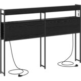 vidaXL skladišno uzglavlje crni hrast 120 cm konstruirano drvo | shoptok.hr