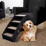 vidaXL sklopive stepenice za pse crne 62 x 40 x 49,5 cm Cijene