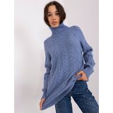 Wool Fashion Italia Sweater-AT-SW-2355-2.30X-Dark Blue Cijene