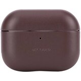 Oem Decoded, Ovitek za AirPods Pro 3 iz usnja, eleganten dizajn, Aircase serija, Rjava, (5000227543) | Shoptok.si