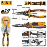 Ingco HMFLNP28200 Višenamenska špic klešta 6 u 1 | Eponuda.com