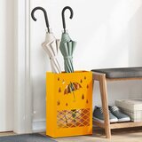  Stalak za kišobrane Žuta boja senfa 28 x 12 x 41 cm Čelik Cijene