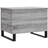  Stolić za kavu boja hrasta 60 x 44,5 x 45 cm konstruirano drvo Siva | Shoptok.si