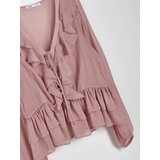 Sinsay Bluza s volanima i vezanjem | shoptok.hr