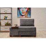Atelier Del Sofa Perenna Chenille Left fotelja na razvlačenje 116 × 83 × 93 cm, siva Cene