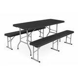 Aga Sto sa Dve Klupe 180cm Bela Cene
