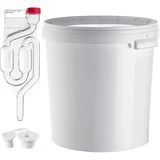 Fermentacijska posoda 33L vedro za vino, liker, pivo, jabolčnik + plutasta tuba, (5000355471)