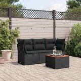  -4-dijelni-set-vrtnih-sofa-od-poliratana-s-jastucima-crni | shoptok.hr