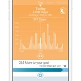 Medisana Fitnes narukvica - pedometar ViFit-Connect MX3 Bluetooth Smart crveni | ePonuda.com