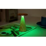 Gingko LED stolna lampa u prirodnoj boji s drvenim sjenilom (visina 14 cm) Sylva – | shoptok.hr