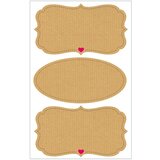 Herlitz Naljepnice za označavanje Craft (3 lista sa 3 komada) | shoptok.hr