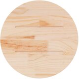  Ploča za stol Ø 60 x 2,5 cm od masivne borovine | shoptok.hr