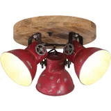  Stropna svjetiljka 25 W pohabano crvena 35 x 35 x 25 cm E27