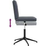 vidaXL Blagovaonska stolica tamnosiva baršunasta | shoptok.hr