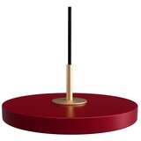 UMAGE Rdeča LED viseča svetilka s kovinskim senčnikom ø 15 cm Asteria Micro – Cene