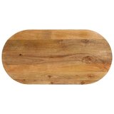 Stolna Mizna plošča 90x40x3,8 cm ovalna trden mangov les, (21412158) Cene