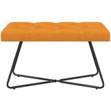 Klupa s gumbastim tkanjem Tamno žuta 80 x 40 x 46 cm Tkanina | shoptok.hr