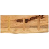 Stolna Mizna plošča 90x40x3,8 cm naraven rob trden robusten mangov les, (21413541) | Shoptok.si