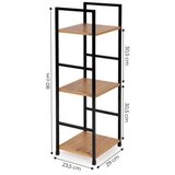 Modern Home Moderna drvena polica Loft 3 | ePonuda.com