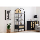 Woody Fashion polica za knjige nala 76 black