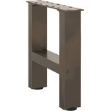  Noge za klub stolić prirodni čelik 2 kom 30 x (30-31) cm čelik | shoptok.hr
