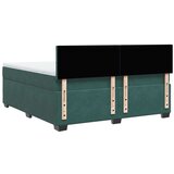  Krevet s oprugama i madracem tamnozeleni 180x200 cm baršunasti | shoptok.hr