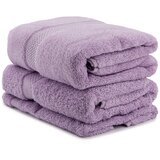  colorful - lilac lilac towel set (3 pieces) Cene