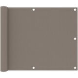 Furnova Balkonsko platno taupe 75x300 cm oksford blago, (21918877) Cene