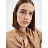 Orsay Light Brown Ladies Satin Blouse - Women | Eponuda.ba