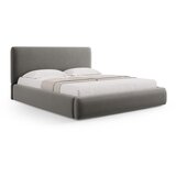 Cosmopolitan Design Sivi tapecirani bračni krevet s prostorom za odlaganje s podnicom 140x200 cm Colonel – | shoptok.hr