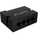 Lanberg DIN-FE4-AT-30W SWITCH 1XIN 3X OUT 100MB POE EXTENDER FAST ETHERNET DIN RAIL AT 30W | shoptok.hr
