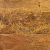  Klubska mizica 45x45x40 cm trden mangov les in železo | Shoptok.si