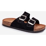 Boto Women's sandals on cork platform with buckles black Livara | ePonuda.com