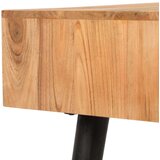  Pisalna miza iz trdnega akacijevega lesa 118x45x76 cm | Shoptok.si