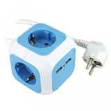  Prenosiva uticnica 4xschuko 16A 250V+2xUSB 5V | Eponuda.com