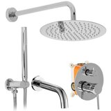 REA Bath Podžbukna kada i tuš set Rea Lungo Chrome + BOX | shoptok.hr