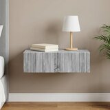 Stolna montirana na zid Siva sonoma 59 x 34,5 x 17 cm | shoptok.hr