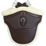 Kentucky Horsewear Podsedelni pas z umetnim krznom, rjav - 125 cm | Shoptok.si
