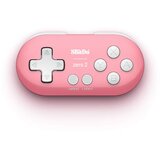 8BitDo Zero 2 mini Bluetooth igralni plošček roza barve | Shoptok.si