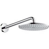 Hansgrohe Raindance S 240 Chrome nadglavni tuš okrugli sa 1 mlazom i držačem nadglavnog tuša zidnim od 389mm 27474000 Cene