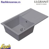  Granitna sudopera Ulgranit ULG780 (SIVA) + fleksibilna slavina Minotti - SET | Eponuda.com
