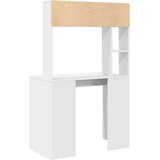  Stol s policom Bijelo 91 x 50 x 149 cm Konstruirano drvo | Eponuda.com